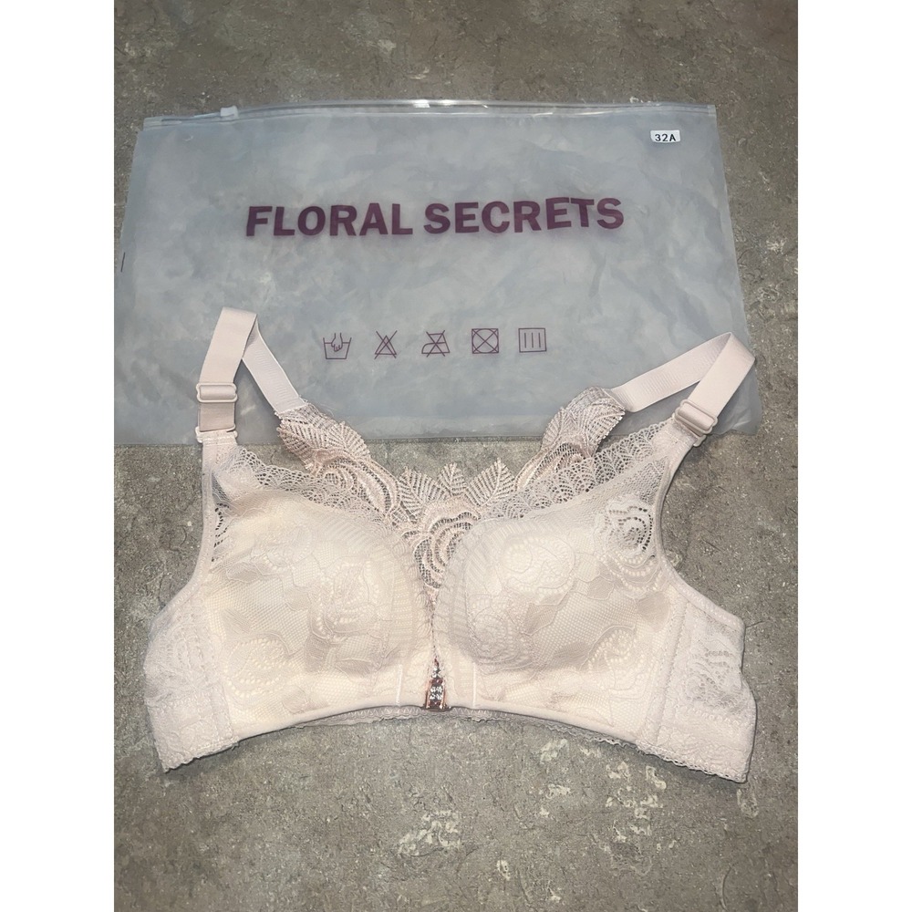 Floral Secrets Comfort Rose Bra New Upgrade Comfort Rose Lift Bra 32A